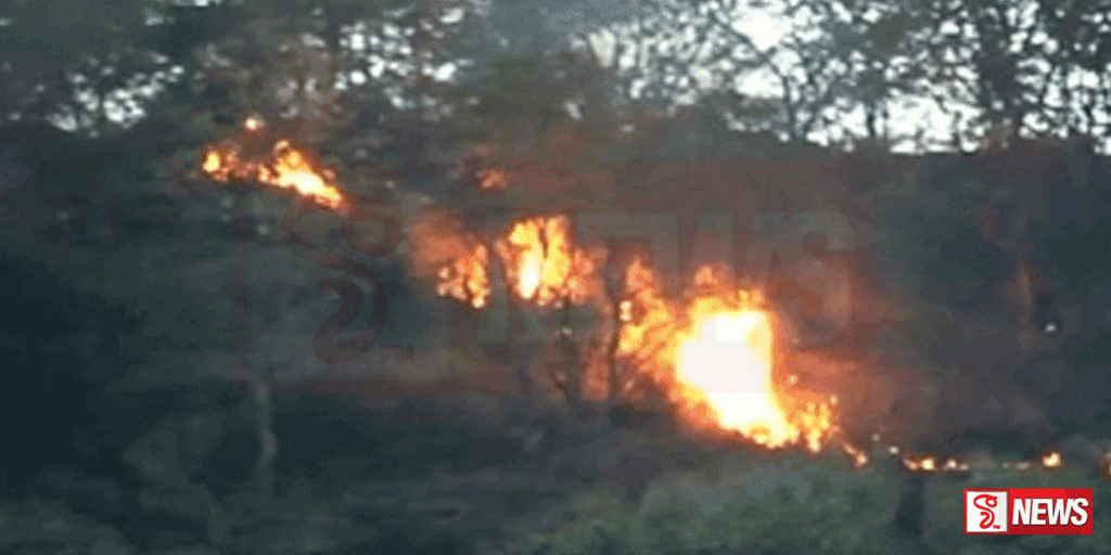 තොටිගල කන්දේ ගින්න නිවා දැමේ