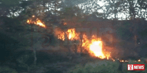 තොටිගල කන්දේ ගින්න නිවා දැමේ