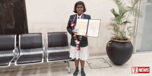 වඩාත්ම සාමකාමී කථන සම්මාන ලාභියා බවට මෙරට සිසුවියක්