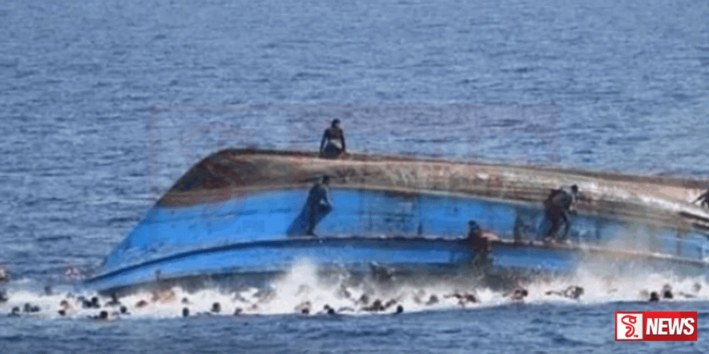 බෝට්ටුවක් පෙරලීයාමෙන් පුද්ගලයන් 16 දෙනෙකු ජීවිතක්ෂයට