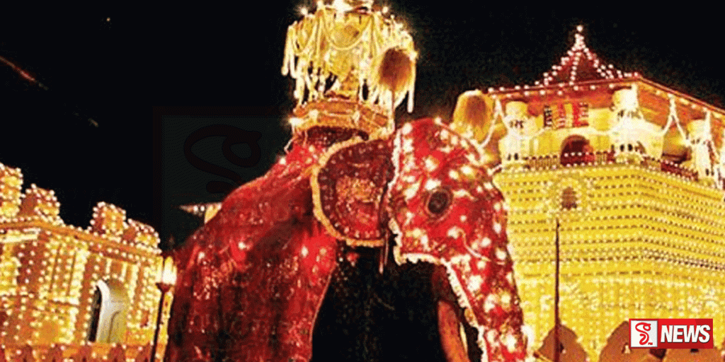 ඇසළ පෙරහැරේ විදුලි ආලෝකය ගැන තීරණයක්