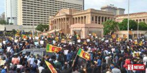 අරගලකරුවන්ගෙන් ගෝල්ෆේස් පිටියට විශාල අලාභයක්