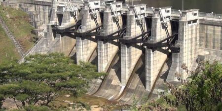 ජලාශ වල ජල මට්ටම පහළට