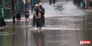 දකුණු අප්රිකාවේ ගංවතුර තත්ත්වයෙන් 11 දෙනෙකු මරුට