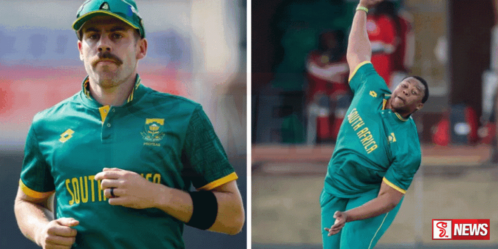 දකුණු අප්රිකාවේ වේග පන්දු යවන්නන් දෙදෙනෙකුට ලෝක කුසලානය අහිමි වෙයි