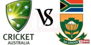 සංචාරක ඕස්ට්රේලියානු හා දකුණු අප්රිකානු කණ්ඩායම අතර පළමු තරගය අද