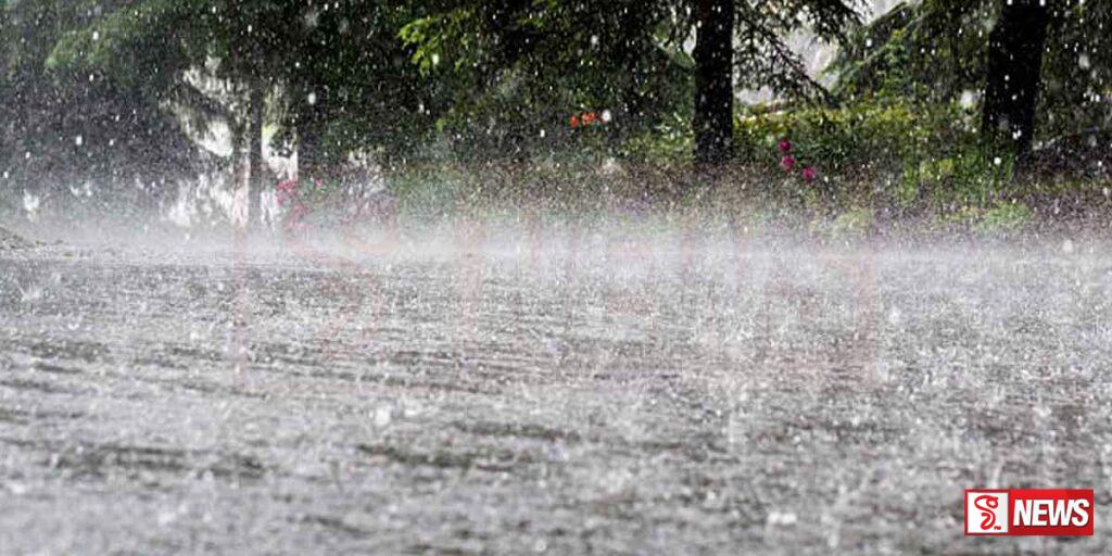 දිවයිනේ ප්රදේශ රැසකට අද දිනයේත් වැසි