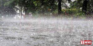 නිරිත දිග ප්රදේශවල වැසි වැඩි වීමේ තත්වයක්