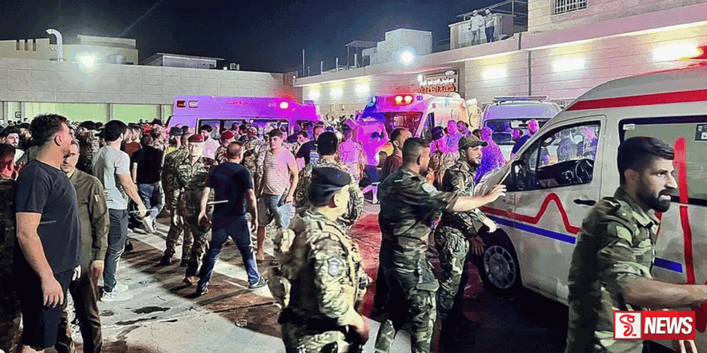 ඉරාකයේ ගින්නකින් පුද්ගලයන් 100 ක් මරුට