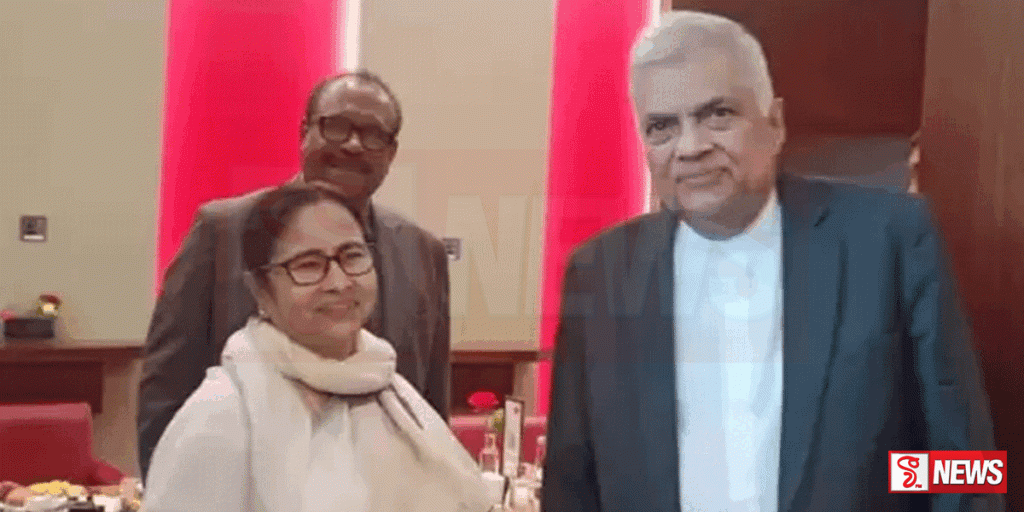 ජනපති ඉන්දියාවේ බටහිර බෙංගාලයේ මහ ඇමතිනි හමුවෙයි