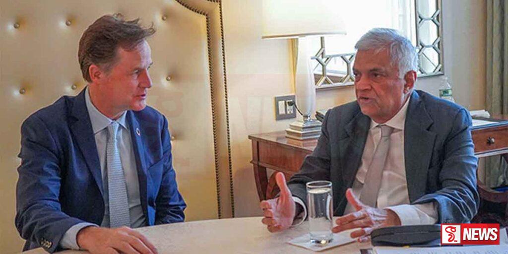 ජනපති සහ මෙටා සමාගමේ ප්රධානියෙකු අතර හමුවක්