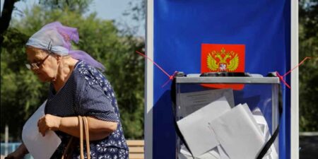 යුක්රේනයෙන් අල්ලාගත් ප්රදේශවල රුසියාව මැතිවරණයක් ආරම්භ කරයි