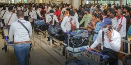 මෙම වසර තුළ ශ්රී ලාංකිකයින් 4556 දෙනෙකු දකුණු කොරියාව බලා පිටව යයි