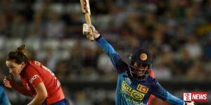 එංගලන්ත කාන්තා කණ්ඩායම සමඟ පැවැති තරගයෙන් ශ්රී ලංකා කණ්ඩායම ජය ලබා ගනී