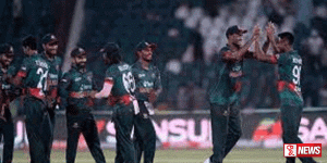 ඉන්දියාව පරදා බංග්ලාදේශ කණ්ඩායමට ජය