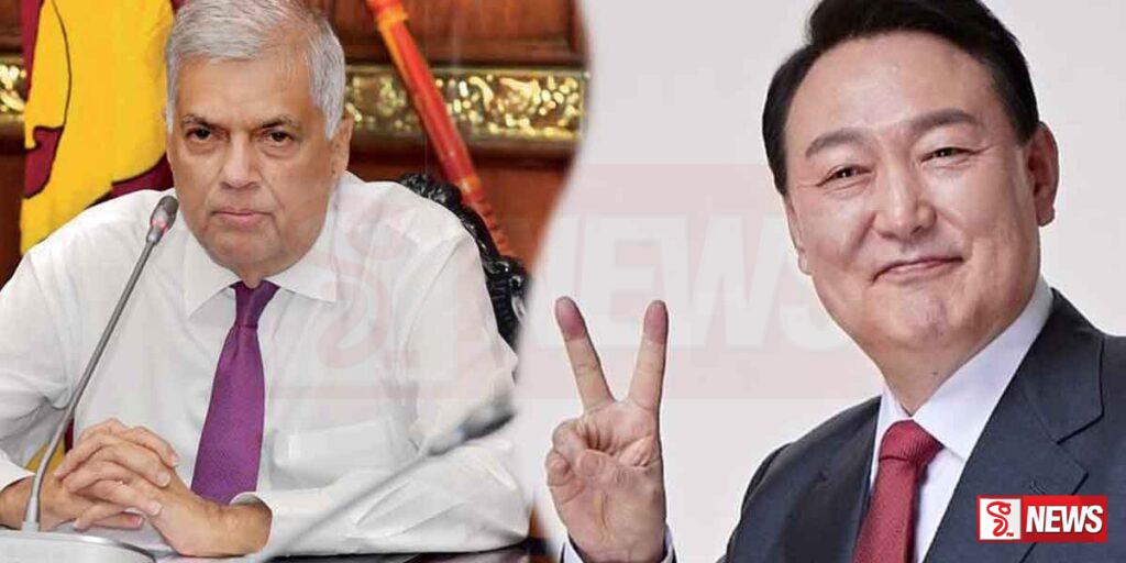 ජනාධිපති රනිල් හා දකුණු කොරියානු ජනාධිපති යූන් සුක් අතර හමුවක්