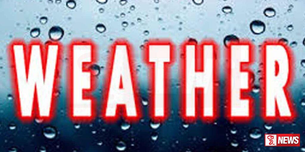 කාලගුණ විද්යා දෙපාර්තමේන්තුවේ අනතුරු ඇගවීමක්