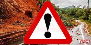 දිස්ත්රික් කිහිපයකට නායයාමේ අනතුරු ඇගවීම්