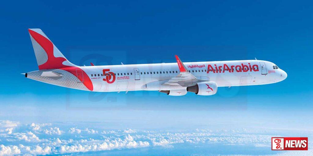 එයාර් ඇරබියා සමාගමේ 34 වන ගමනාන්තය ශ්රී ලංකාව