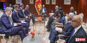 ජනපති සහ චාර්ල්ස් මිචෙල් අතර හමුවක්