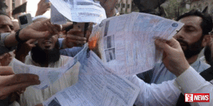 පකිස්ථානයේ නගර රැසක විරෝධතා