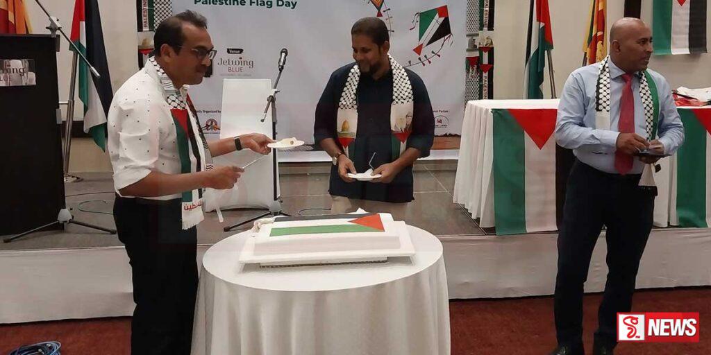 පලස්තීන ජාතික ධජ දිනය සමරයි