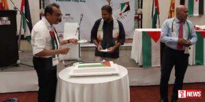 පලස්තීන ජාතික ධජ දිනය සමරයි