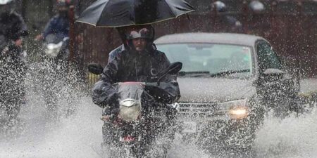 බස්නාහිර, සබරගමුව, දකුණ, මධ්යම සහ ඌව මිලිමීටර 100 ට වැඩි තද වැසි