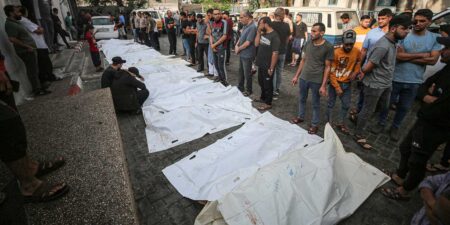 ගාසා තීරයේ මියගිය සංඛ්යාව 1055ක් දක්වා ඉහළට