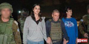 හමාස් ප්රාණ ඇපයේ සිටි අමෙරිකානු මවක් සහ දියණියකට නිදහස