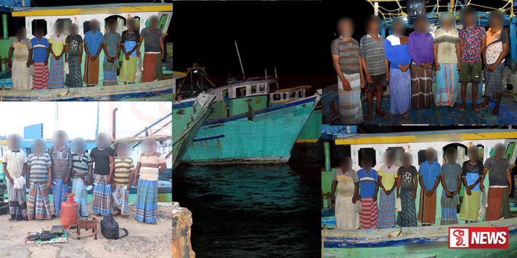 ඉන්දිය ධීවරයින් පිරිසක් නාවික හමුදා භාරයට