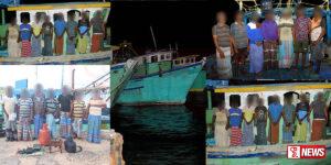 මාස 6ට ඉන්දීය ධීවර යාත්රා 24ක් නාවික හමුදා භාරයට