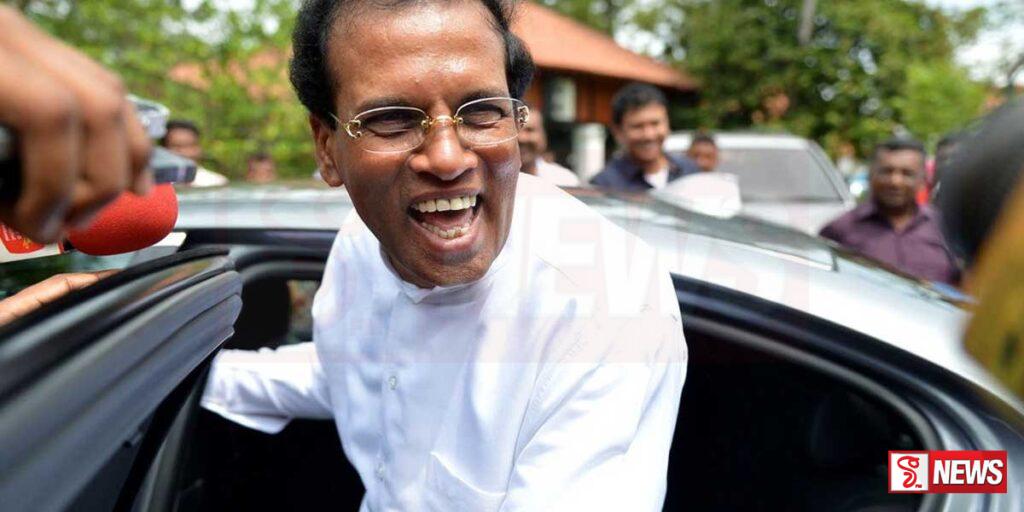 කුරුණෑගල අන්තර් හුවමාරුවේ ගේට්ටුව දෙවැනි පාරටත් මෛත්රී ගිය වාහනය මතට වැටිලා