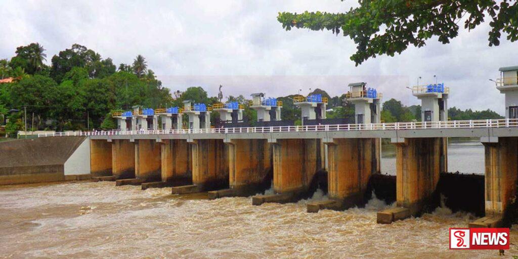 පොල්ගොල්ල ජලාශයේ වාන් දොරටු 5ක් විවෘත කෙරේ