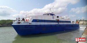 ඉන්දියාව සහ ශ්රී ලංකාව අතර මුහුදු මඟී යාත්රා සේවය අද සිට