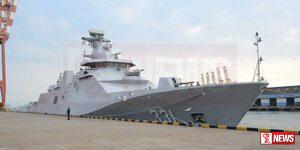 ඉන්දුනීසියානු නාවික හමුදාවට අයත් පුහුණු නෞකාවක් කොළඹ වරායට