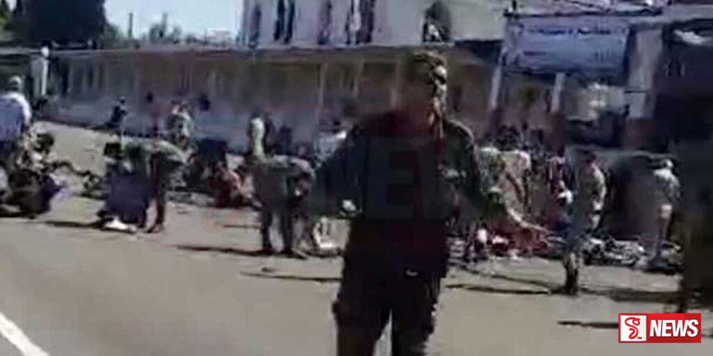 හමුදා පුහුණු පාසලකට ඩ්රෝන ප්රහාරයක්