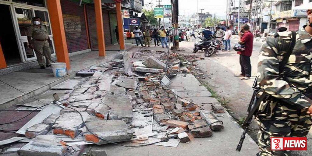 ඉන්දියාවේ ඇසෑම් ප්රාන්තයට භූ කම්පනයක්