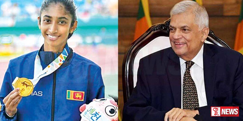 තරුෂිට ජනපතිගෙන් දුරකථන ඇමතුමක්