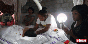 සිව් දරු මවක් දියේ ගිලී මියයයි