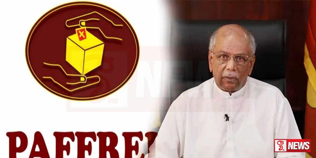 පැෆරල් සංවිධානයෙන් අගමැතිට ලිපියක්