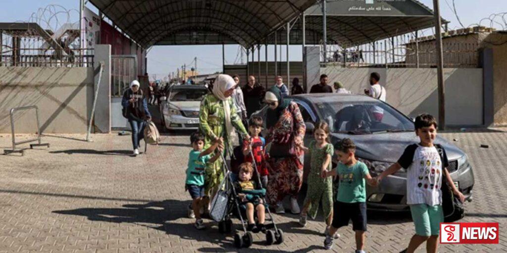 ගාසා තීරයේ සිර වී සිටින ශ්රී ලාංකිකයින් ඊජිප්තුවට