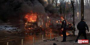 පැය 24ක් තුළ යුක්රේනයේ ජනාවාස සියයකට පමණ ප්රහාර