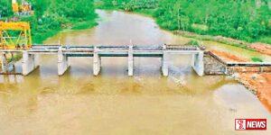 කුකුලේ ගඟ ජලාශයේ වාන් දොරටු විවෘත කෙරේ