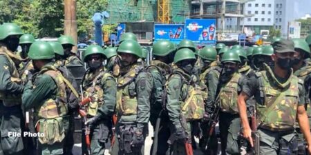 මහජන සාමය පවත්වාගෙන යන්න සන්නද්ධ හමුදා කැඳවයි