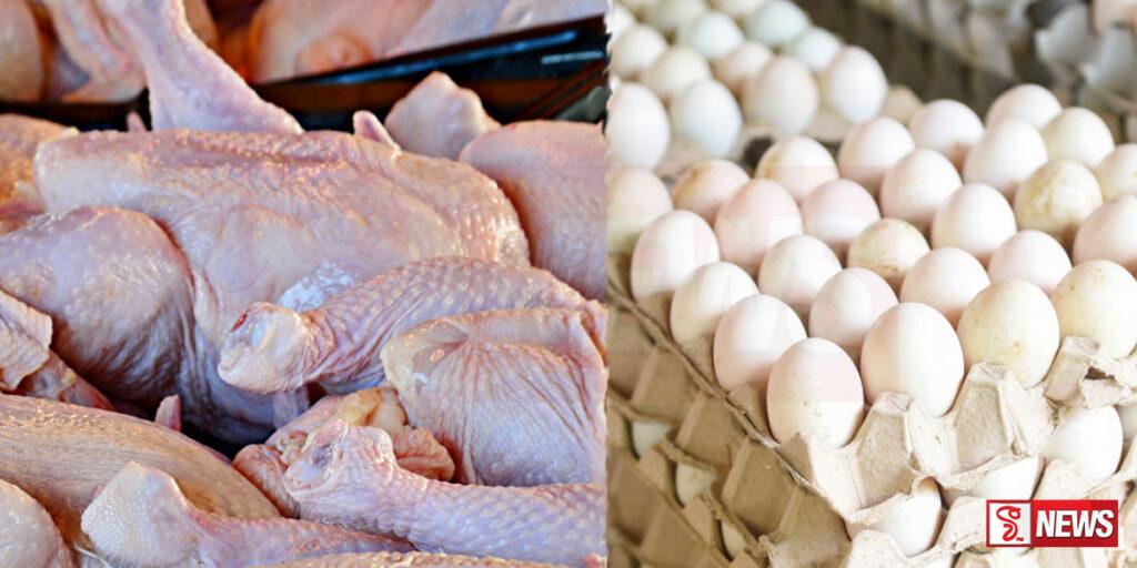 කුකුළු මස් සහ බිත්තර මිල ගැන ඉඟියක්