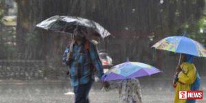 අදත් තරමක තද වැසි