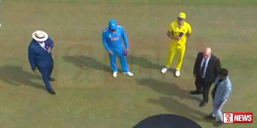 කාසියේ වාසිය දිනූ ඕස්ට්රේලියාව පන්දු යැවීමට තිරණය කරයි