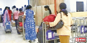 කුවේට් රාජ්යයේ රැදී සිටි ශ්රී ලාංකික ගෘහ සේවිකාවන් 26 ක් දිවයිනට