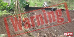 නායයෑමේ අවදානමක් හේතුවෙන් පවුල් 41 ක් ආරක්ෂිත ස්ථානවලට